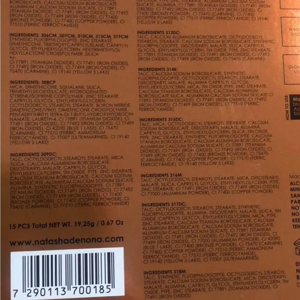 Natasha Denona Bronze Eyeshadow Palette - Picture 4 of 5